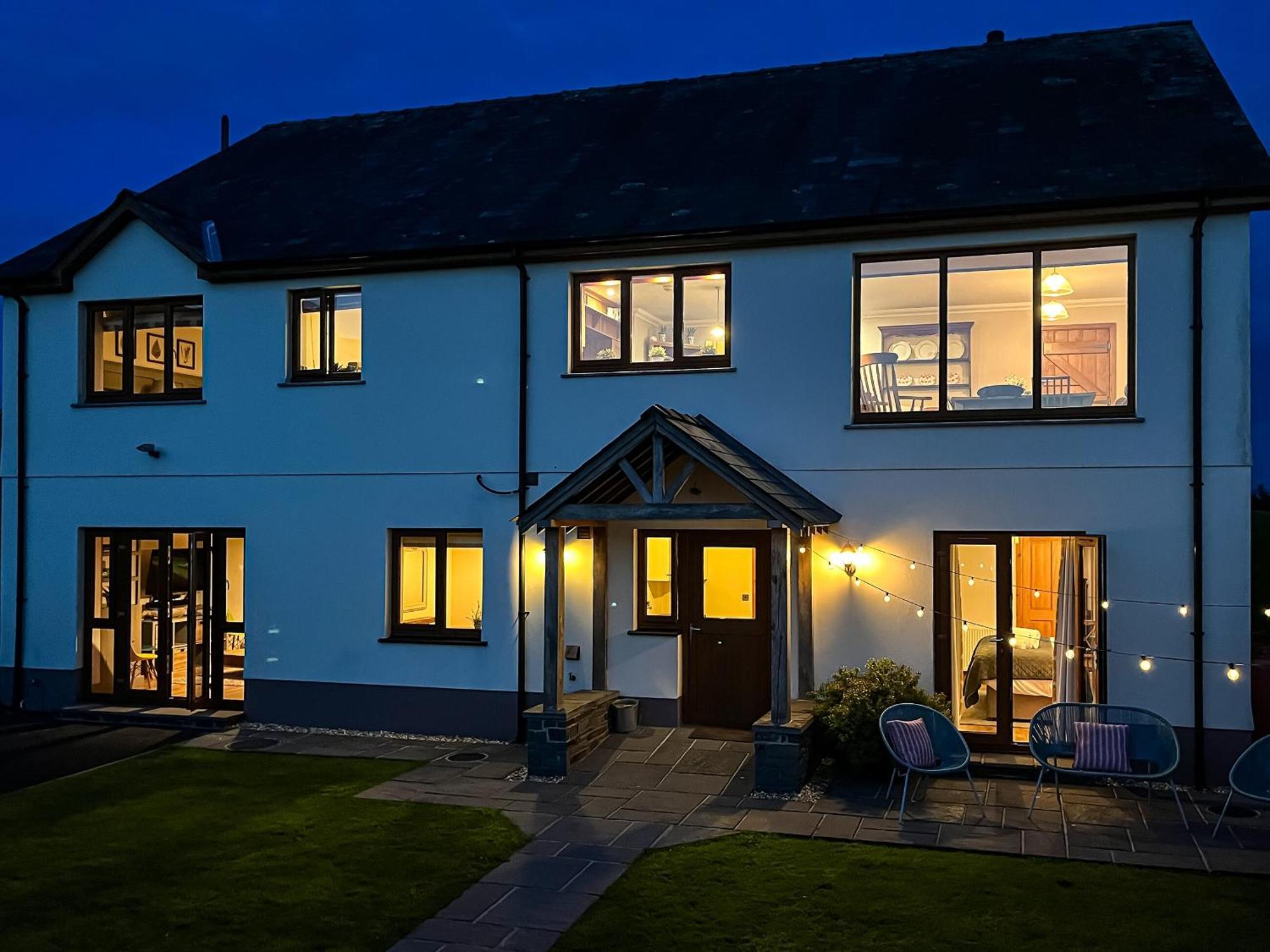 Maes Y Bryn Farmhouse Llanwrda Екстер'єр фото